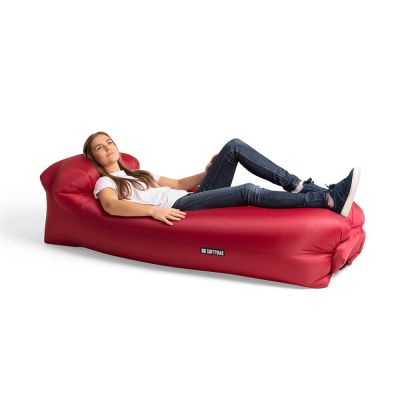 Softybag Original Inflatable Lounger Chili Red