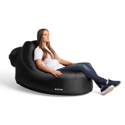 Softybag Original Inflatable Chair Midnight Black