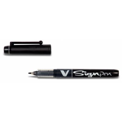 Fineliner Pilot V-Sign pen black, 2,0/ line 0,6mm