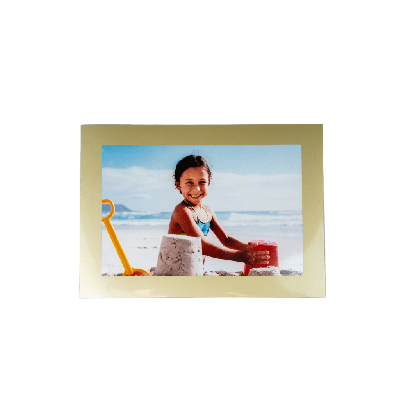 Self-adhesive photo frame gold 10x15cm