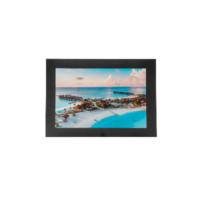 Self-adhesive photo frame black 10x15cm
