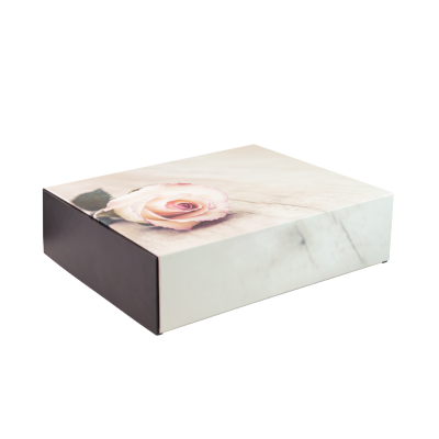 Gift box A4 90mm, flowers