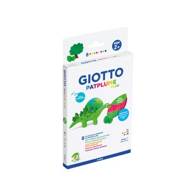 Plastiliin Giotto Patplume 8x33g neoon toonid