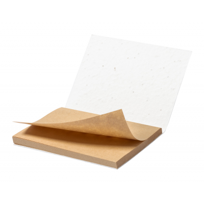 Note paper self-adhesive ZOMEK 50l 100×75×5 mm, seed paper cover