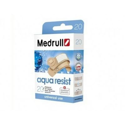 Haavaplaaster Medrull Aqua Resist N20  (universaalne, veekindel) 20tk/pk