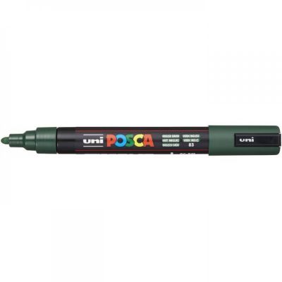 Marker Uni Posca PC5M english green,1.8- 2.5mm