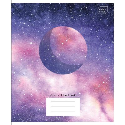 Notebook 165x208 12 pages, 5x5 square, Galaxy assortment Interdruk