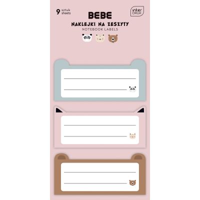 Booklet sticker BEBE Friends G 9pcs Interdruk