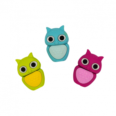 Eraser Owl Lulu, assortment, Wedo