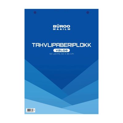 Flip chart pad Büroomaailm 60g 590x800mm 50 sheets blanc