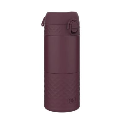 Isolated stainless steel water bottle Travel Mug Ion8, 360ml / (12 oz), Blackberry