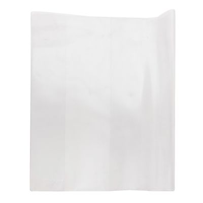 Book cover H305xL530mm, adjustable side, transparent 0,14mm PVC