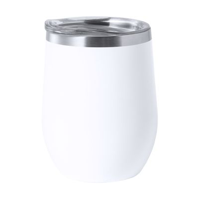 Thermo mug BOBBY white 350 ml
