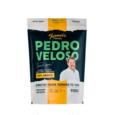 Kohvioad Farmers`s Coffee Pedro Veloso, Espresso, 900g, Brasiilia