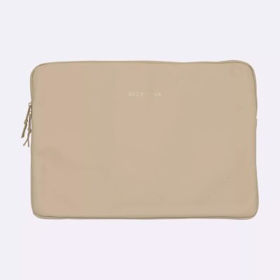 Beckmann Laptop Sleeve Large Street, Beige 15"