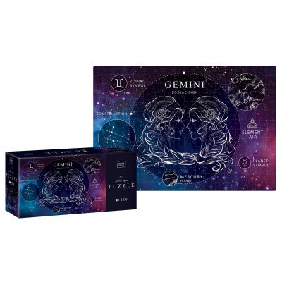 Puzzle 250 pcs Zodiac Gemini