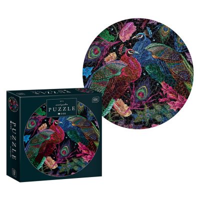 Round puzzle 500 pcs Secret Garden 1