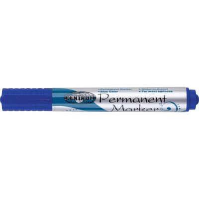 Permanent marker Centrum, chisel tip, 1-5 mm, blue, waterproof