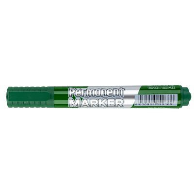 Permanent marker Centrum, chisel tip, 1-5 mm, green, waterproof