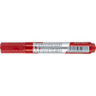 Permanent marker Centrum, chisel tip, 1-5 mm, red, waterproof
