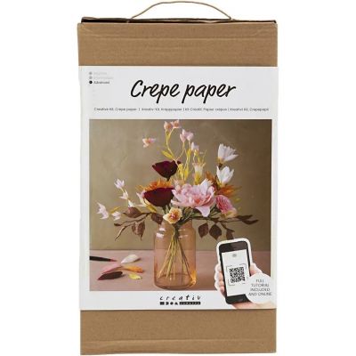 Craft Kit Creativ, Crepe Paper, Creativ Bouquet