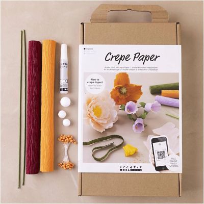 Craft Kit Creativ Starter, Crepe Paper