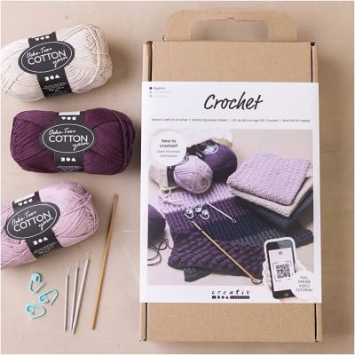 Käsitöökomplekt Creativ Starter Crochet, heegeldamine