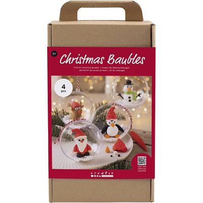 Craft Kit Creativ Baubles, Christmas Ornaments