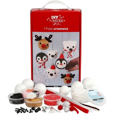 Craft Kit Creativ Polar, Molding Christmas Ornaments