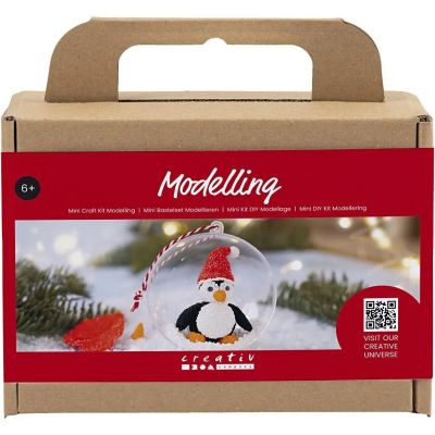 Craft Kit Creativ Mini Christmas ornament, Penguin
