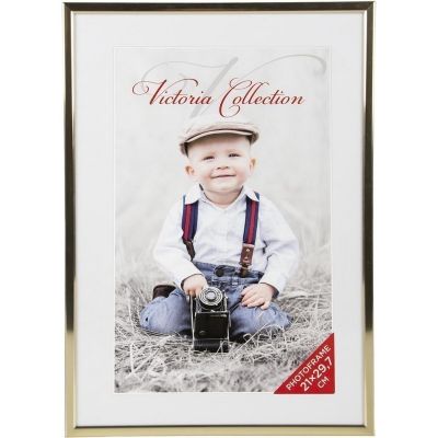 Picture frame Aluminum 21x29.7 gold Victoria Collection