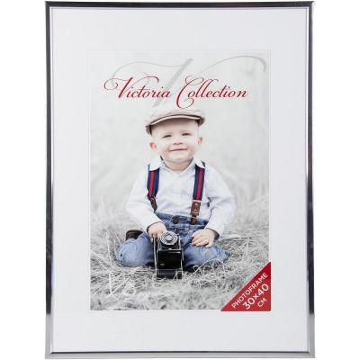 Picture frame Aluminum 30x40 silver, Victoria Collection