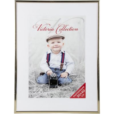 Picture frame Aluminum 30x40 gold, Victoria Collection