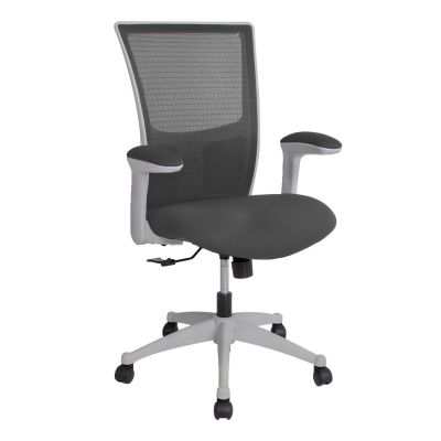 Töötool LUMINA võrkseljatugi, 27727, regul. käetoed/ max 120kg / iste hall+ hall jalarist