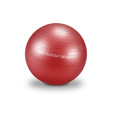 Istumispall/Võimlemispall D-55cm Pumbaga/ punane, kasvule 155-165cm, kuni 120kg