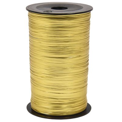 Packing tape, PS metallic, golden, 50m in a roll