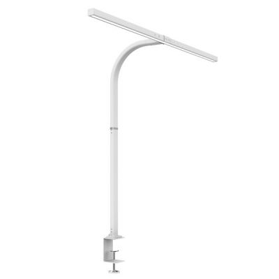 Valgusti UNILUX Strata, valge; integreeritud LED lamp 12W, klambriga, Max H-70cm/ metall