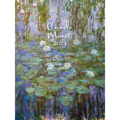 Seinakalender suur Claude Monet 2024, 48 x 64 cm