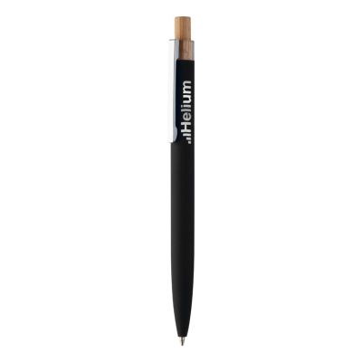 Ballpoint pen BOSHLY black with blue refill