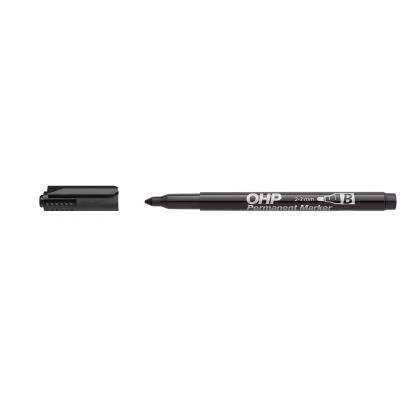 OHP marker B 2-3mm, black, permanent, ICO