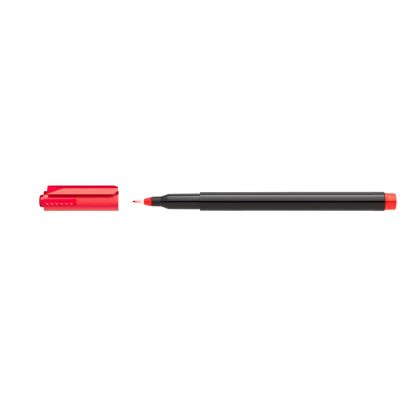 OHP marker F 0,5mm, red, permanent, ICO