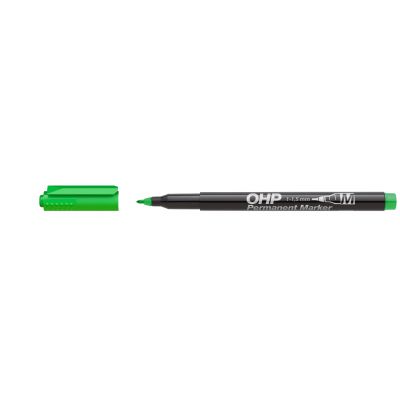 OHP marker M 1-1,5mm, green, permanent, ICO