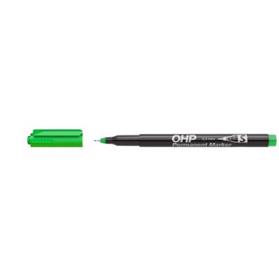 OHP marker S 0,3mm, green, permanent, ICO