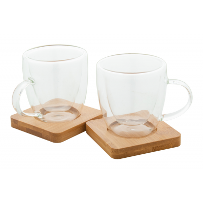 Espresso cup set MOCABOO, 2 pcs