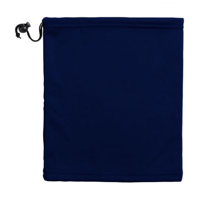 Neck warmer and hat PONKAR dark blue