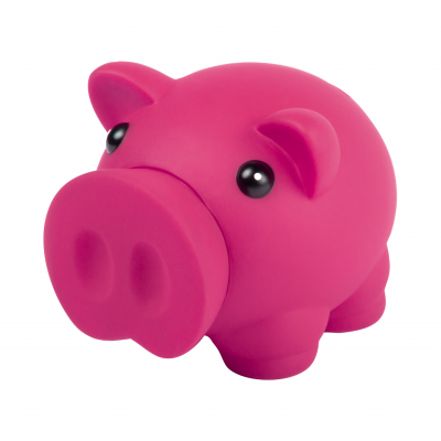 Piggy bank DONAX pink