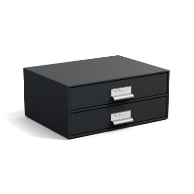 Dokumendisahtlid Birger Bigso Box, 2 sahtlit, Paper Laminate Dark Grey 456