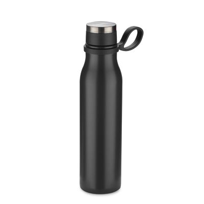 Stainless steel bottle GRAVI 480ml black