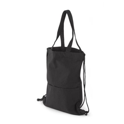 Drawstring bag PAMUK black