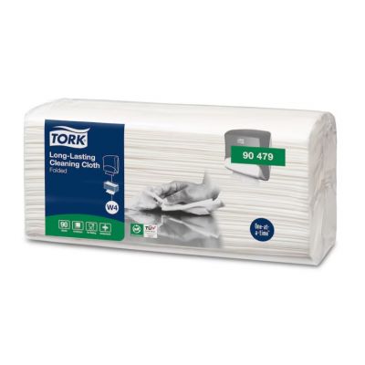 Pühkelapp Tork W4 volditud 1-kihiline 90tk/pk